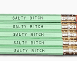 Salty Bitch Pencil Set - Tututally Cute Custom Creations 