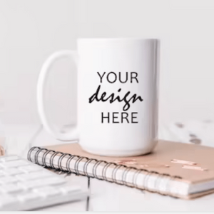 15oz Design Your Own Mug - Tututally Cute Custom Creations 