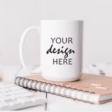 15oz Design Your Own Mug - Tututally Cute Custom Creations 