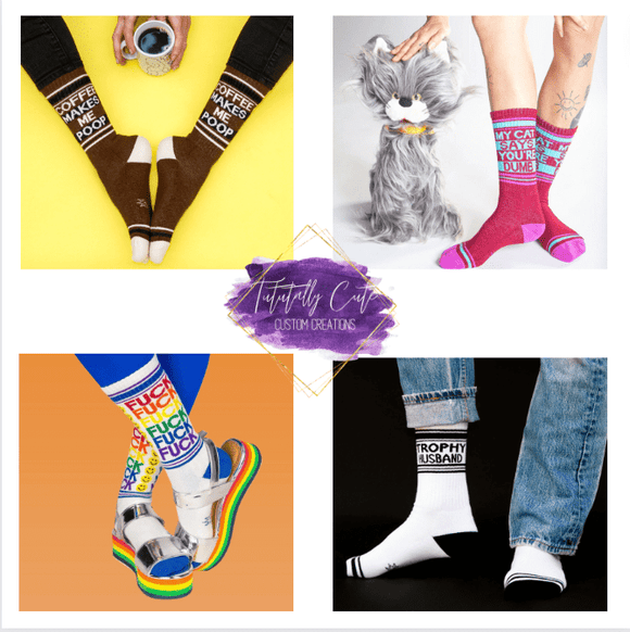  Gryliko MeMe I Love to Fart Socks,Funny Athletic Socks for  Men,Kawaii Crew Socks for Women : Clothing, Shoes & Jewelry