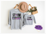 Tornado/Storm Chaser Matching Sweatshirts - Tututally Cute Custom Creations 