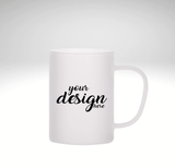 Frosted Coffee Mug - Tututally Cute Custom Creations 