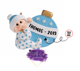 Baby's First Christmas Ornament - Tututally Cute Custom Creations 