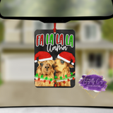 Christmas Llama Air Freshener - Tututally Cute Custom Creations 