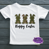 Happy Easter Shirt - Tututally Cute Custom Creations 