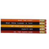 Even More F*cks Pencil Set - Tututally Cute Custom Creations 